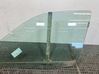 Front door window glass four-door 7700842891