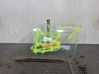 Front door window glass four-door 7701609698