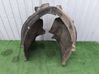 Front wheel arch liner splash guards 4K0821172P