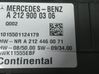 Unidad de control/módulo de la bomba de inyección de combustible A2129000306