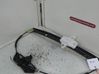 Rear window lifting mechanism without motor 5E0839462