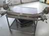 Rear axle beam 
