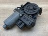 Rear door window regulator with motor 0130821785