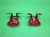 Loading door hinge set 