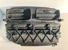 Intercooler air guide/duct channel 7195273