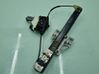Rear door window regulator with motor 8K0959812