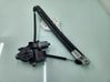 Rear door window regulator with motor 
