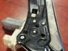 Rear door window regulator with motor 7202482