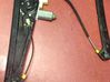 Front door window regulator with motor 7138862