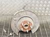 Rear wheel hub 107216100A