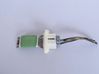 Heater blower motor/fan resistor 3M5H18B647AC