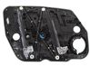 Front door window regulator with motor 