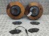 Front brake disc 95C615115