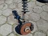 Front shock absorber with coil spring 9800033780