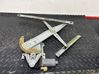 Rear door window regulator with motor CM091760A