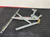Front door window regulator with motor 