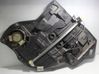 Rear window lifting mechanism without motor 