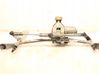 Front wiper linkage and motor 