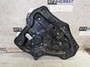 Rear window lifting mechanism without motor 