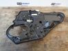 Rear window lifting mechanism without motor 