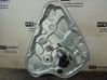 Rear window lifting mechanism without motor 