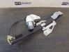 Rear window lifting mechanism without motor 