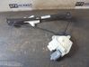 Rear window lifting mechanism without motor 