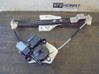 Rear window lifting mechanism without motor 