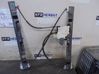 Front window lifting mechanism without motor 