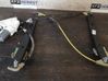 Front window lifting mechanism without motor 