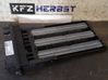 Electric cabin heater radiator 