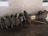 Front shock absorber with coil spring 