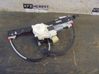 Rear window lifting mechanism without motor 