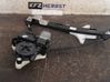 Rear window lifting mechanism without motor 