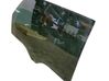 Rear door window glass FT4BR25712A