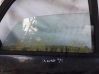 Rear door window glass 