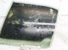 Rear door window glass 