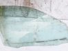 Front door window glass four-door 