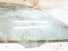 Front door window glass four-door 