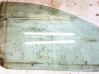 Front door window glass four-door 