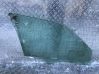 Front door window glass four-door 