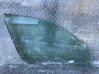 Front door window glass four-door 