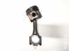 Piston with connecting rod 