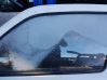Front door window glass four-door 