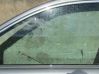 Front door window glass four-door 