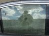 Rear door window glass 