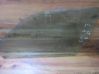 Front door window glass four-door 