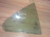 Rear vent window glass 