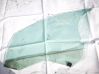 Front door window glass four-door 