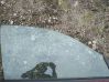 Front door window glass four-door 